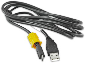 Zebra P1063406-045 - 1,8 m - Micro-USB B - USB A - USB 2.0 - Maschio/Maschio - Nero