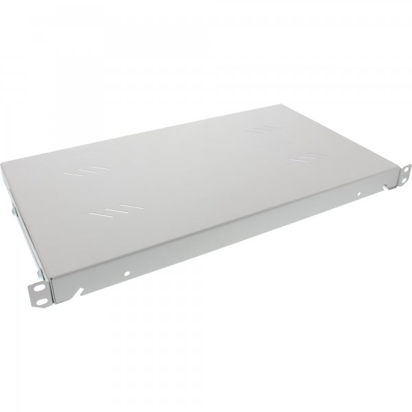 TRITON RAC-UP-250-A4 19" Fachboden 1HE 250mm 15kg grau