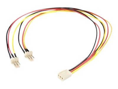 StarTech.com Cavo splitter per Alimentazione ventola TX3 da 30 cm - Molex (3-pin) - 2 x Molex (3-pin