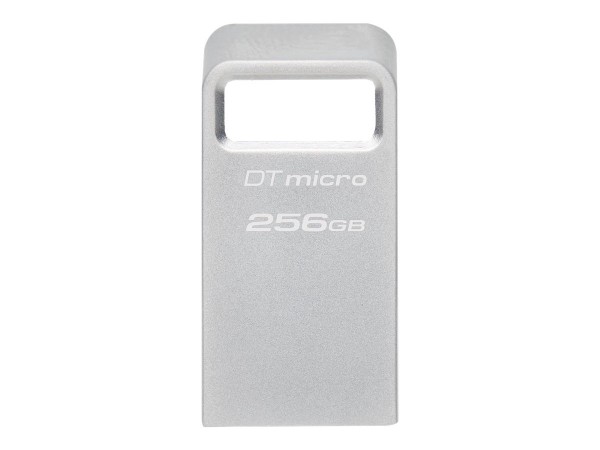 Kingston DataTraveler 256GB Micro 200MB/s Metal USB 3.2 Gen 1 - 256 GB - USB tipo A - 3.2 Gen 1 (3.1