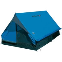 High Peak Namiot Minipack 2 - Campeggio - Tenda canadese - 2 persona(e) - 1,6 kg - Blu - Verde