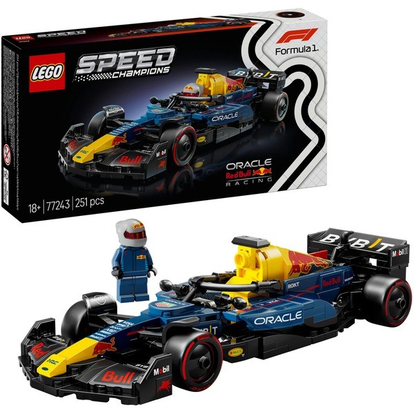 LEGO Speed Champion 77243 - Oracle Red Bull Racing RB20 F1 Rennauto