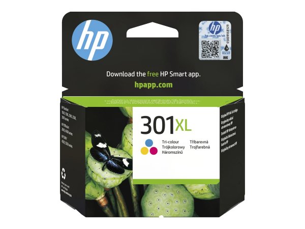 HP DeskJet 301XL - Cartuccia di inchiostro Originale - Cartuccia 3 / 4 colori, Ciano, Magenta, Giall