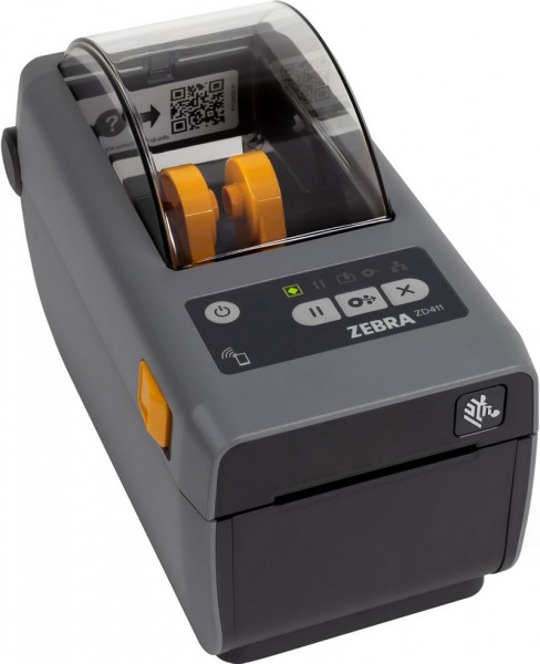 Zebra ZD411 - Termica diretta - 203 x 203 DPI - 152 mm/s - Con cavo e senza cavo - Nero