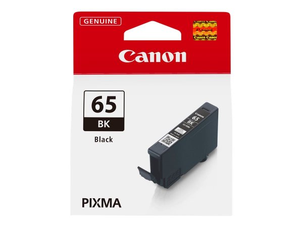 Canon Cartuccia d'inchiostro nero CLI-65BK - Inchiostro colorato - 12,6 ml - 860 pagine - 1 pz - Con