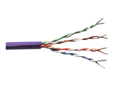 DIGITUS Cavo di installazione a doppino intrecciato U-UTP CAT 6 - 305 m - Cat6 - U/UTP (UTP) - Viola
