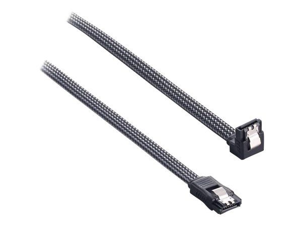 cablemod CM-CAB-RSAT-N60KC-R - 0,6 m - SATA III - Femmina/Femmina - Carbonio - Dritto - Destra
