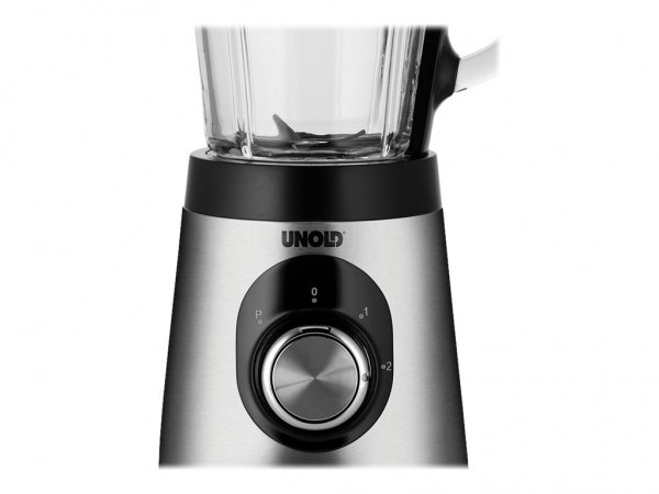 UNOLD Edel - Frullatore da tavolo - 1,5 L - Funzione PULSE - Tritaghiaccio - 0,9 m - 500 W