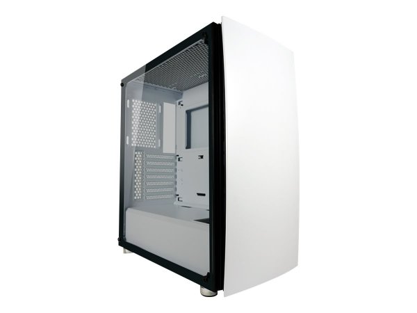 LC-Power Gaming 713W - Midi Tower - PC - Bianco - ATX - micro ATX - Mini-ITX - Metallo - Plastica -