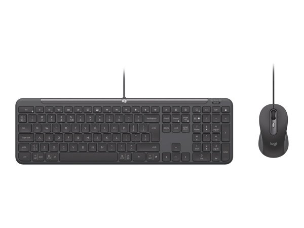 Logitech Wired Combo MK620 Business Graphite US - Tastiera - 4000 dpi