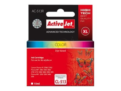 Activejet AC-513R - Dye-sublimation ink - (Canon) PIXMA iP2700 - iP2702 - MP240 - MP250 - MP260 - MP