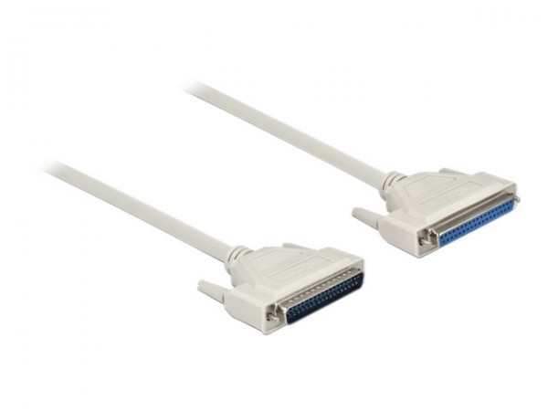 Delock Cavo seriale D-Sub 37 maschio a femmina 2 m - Beige - 2 m - D-Sub 37 Pin - D-Sub 37 Pin - Mas
