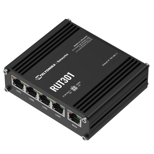 Teltonika RUT301 Ethernet Router - Router - 0,1 Gbps