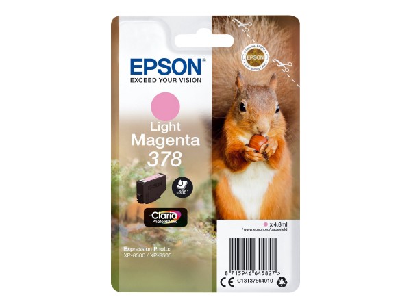 Epson Tintenpatrone 378 hell Magenta - Originale - Cartuccia di inchiostro