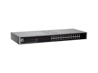 LevelOne FSW-2450 - Non gestito - Fast Ethernet (10/100) - Full duplex - Montaggio rack