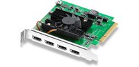 Blackmagic BM-BDLKDVQDHDMI4K - Nero - Verde - PCIe - 4K DCI - FCC - CE - RCM - KC - NTSC - PAL - 640