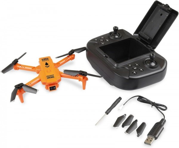 Revell RC Quadrocopter Pocket Drohne orange/schwarz