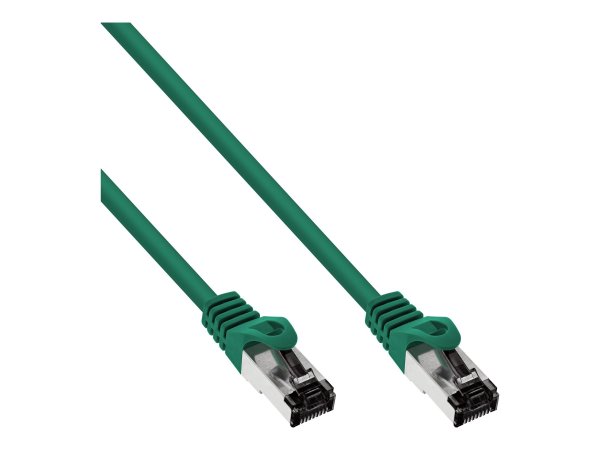 InLine cavo patch - S/FTP (PiMf) - Cat.8.1 - 2000MHz - Halogenfree - verde - 0,3m