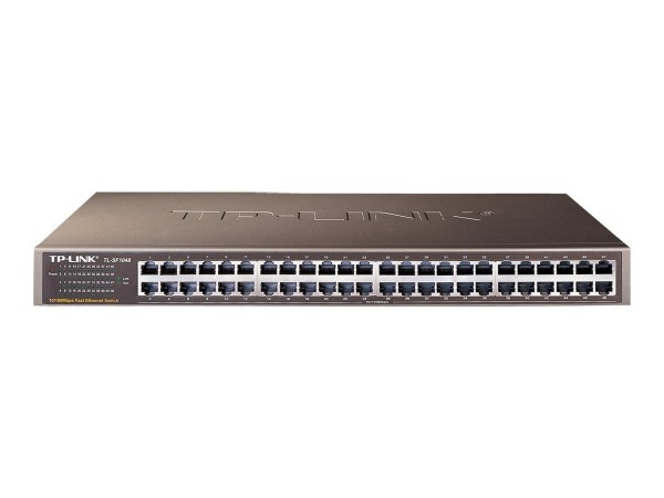 TP-LINK TL-SF1048 - Switch - 48 x - Interruttore - 0,1 Gbps