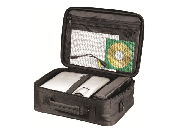 Hama Borsa per videoproiettore "Sportsline L" nera (39x27x15 cm) - 390 x 270 x 150 mm - 1,04 kg