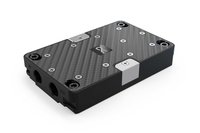 Alphacool 13498 - Blocco di acqua - Acetale - Rame - Nero - Argento - 1/4" - 60 °C - 0,8 bar