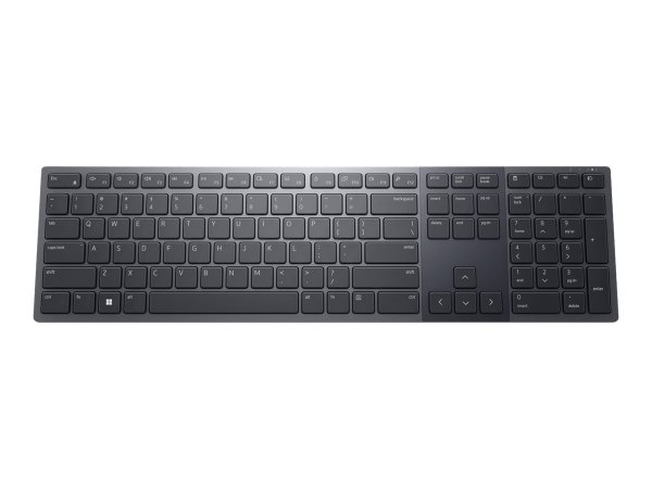 Dell KB900 - Full-size (100%) - Wireless - RF senza fili + Bluetooth - Tasto con meccanismo a forbic