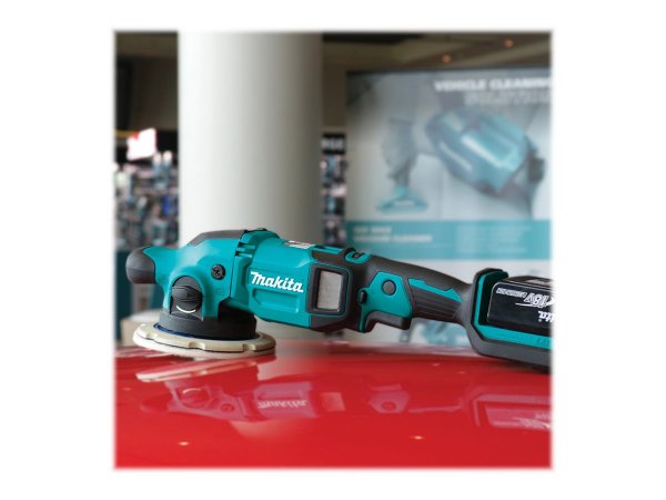 Makita DPO600Z - Lucidatrice rotativa per auto - 6800 Giri/min - Nero - Blu - 3 kg - Batteria