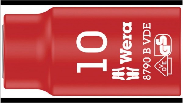 Wera Zyklop-Steckschl?sseleinss. 12x46| 8790 B VDE isoliert mit