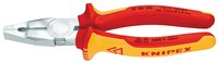 KNIPEX 01 06 160 - Pinze da elettricista - Acciaio al cromo vanadio - Plastica - Rosso/Arancione - 1