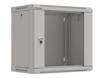 Lanberg 19" 9U 540x350 Wandgehäuse Glastür FlatPack gr - Alloggiamento - 19"