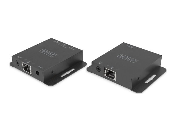 DIGITUS Set extender 4K HDMI - 70 m - 3840 x 2160 Pixel - Trasmettitore e ricevitore AV - 70 m - Cab