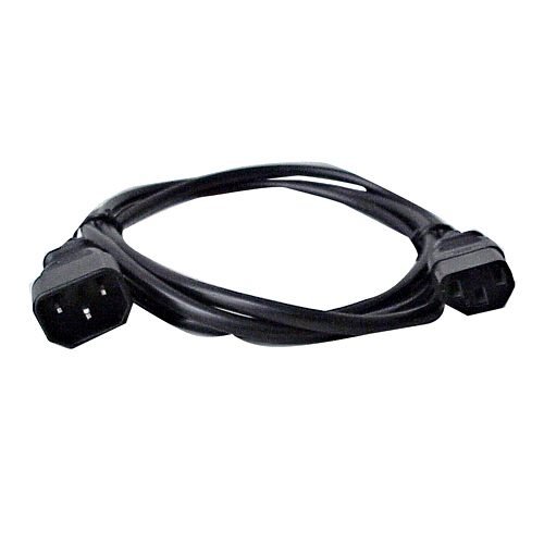 Goobay 50081 - 2 m - IEC C14 - IEC C13 - H05VV-F3G - 250 V
