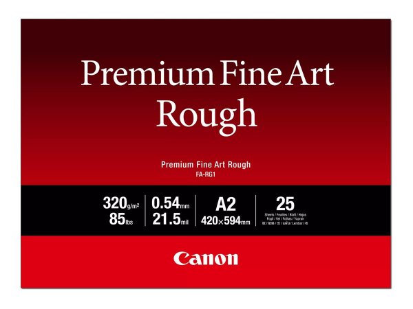 Canon Fa-RG 1 Premium Fine Art Rough A 2 - Carta speciale - 320 g/m²