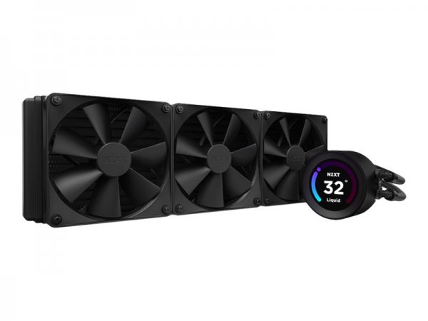 NZXT Kraken Elite 360 - Raffreddatore di liquidi tutto in uno - 12 cm - 78,02 pdc/min - Nero
