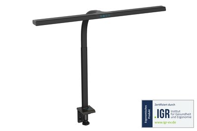 DIGITUS LED Schreibtischlampe cm 2400 lm 16W Schwarz