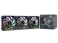 Seasonic Lüfter MagFlow 1225PWM ARGB 120*120*120 3-Fan Kit - Case fan - 30,16 dB