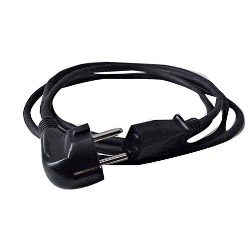 Goobay 68604 - 1,5 m - Spina di alimentazione di tipo F - Accoppiatore C13 - H05VV-F3G - 250 V