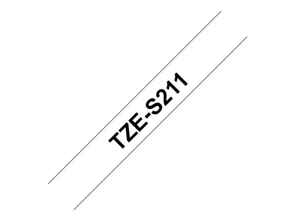 Brother TZE-S211 - TZ - Nero - Ad inchiostro - Cina - 5 anno/i - 6 mm