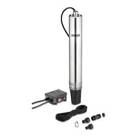 Kärcher BP 6 Deep Well - 1000 W - 5,5 bar - 5000 l/h - Nero - Metallico