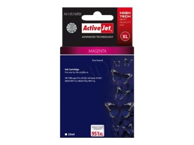 Activejet AH-951MRX Ink replacement for HP 951XL CN047AE Premium - Ricarica - Compatibile