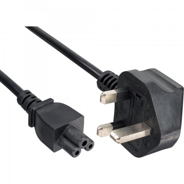 InLine Cavo alimentazione Internaz. - spina Inghilterra presa C5 notebook - 2m