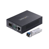 StarTech.com SM LC Fiber Media Converter 20km - Converter - Vetroresina (lwl)