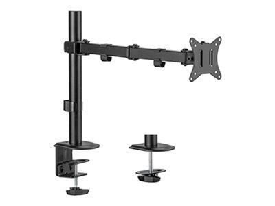 Gembird MA-D1-01 - Morsa - 9 kg - 43,2 cm (17") - 81,3 cm (32") - 100 x 100 mm - Nero