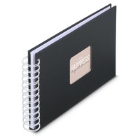 Hama Spiral-Album Fine Art 50 weiße Seiten New Black