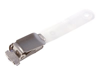 Evolis IDS 16- SUSPENDER METAL CLIP W. NYLON STRAP 100pcs.