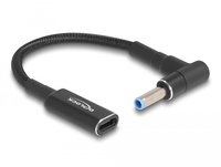 Delock Cavo adattatore per portatile Cavo di ricarica USB Type-C femmina per HP 4,5 x 3,0 mm maschio