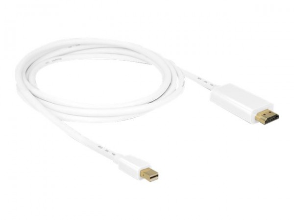 Delock 83707 - 2 m - Mini DisplayPort - HDMI - Maschio - Maschio - Dritto