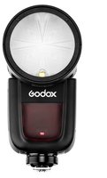 Godox V1-N - Flash compatto - Nero - 1,5 s - Nikon - 28 - 105 mm - Batteria