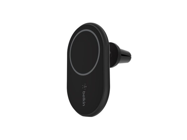 Belkin SUPPORTO DA AUTO MAGNETICO CON RICARICA WL + CLA - Auto - USB - Carica wireless - 1,2 m - Ner