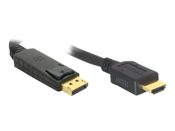Delock 82441 - 5 m - Displayport - HDMI - Maschio - Maschio - Dritto